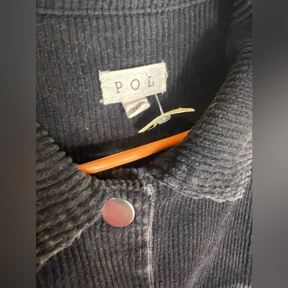 155. NEW POL Black Coduroy Jacket 2X 100% cotton - Picture 6 of 8